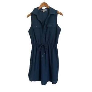 GYPSIES & Moondust‎ Drawstring Shift Dress Size Large